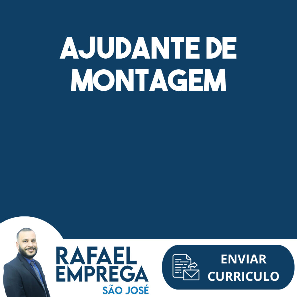 Ajudante De Montagem-São José Dos Campos - Sp 1