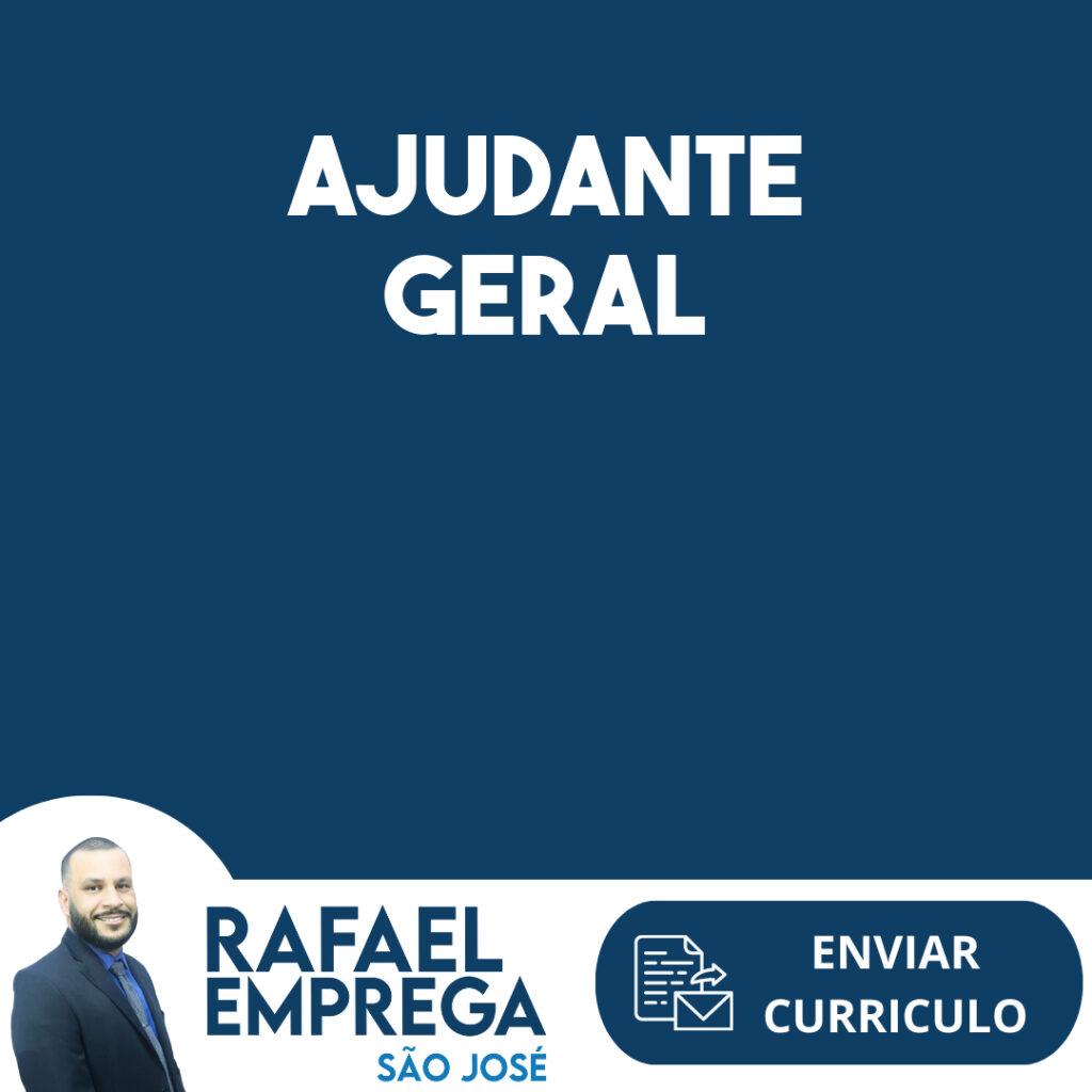 Ajudante Geral-Jacarei - Sp 1