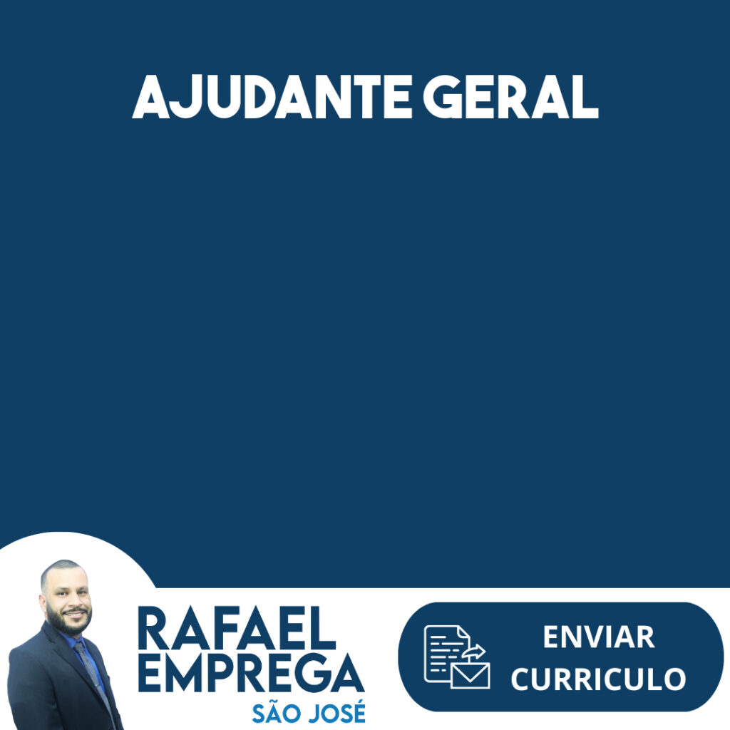 Ajudante Geral-São José Dos Campos - Sp 1