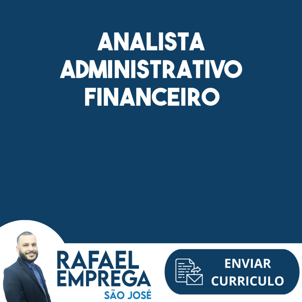 Analista Administrativo Financeiro-São José Dos Campos - Sp 1