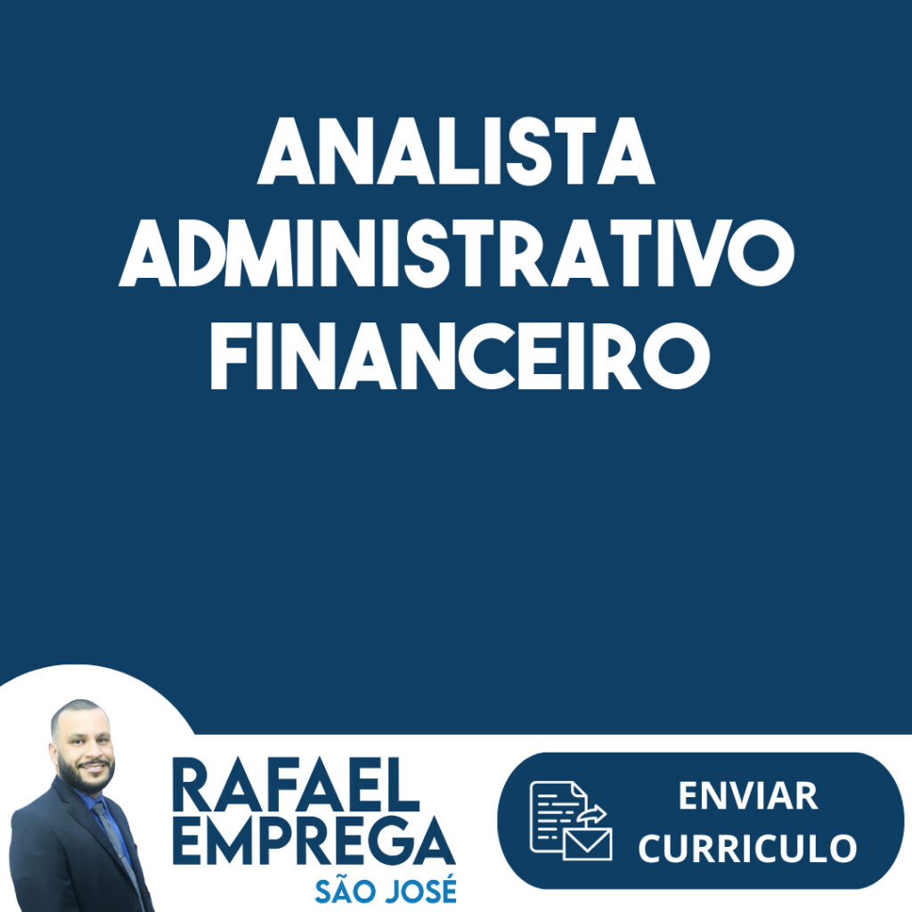 Analista Administrativo Financeiro-São José Dos Campos - Sp 1