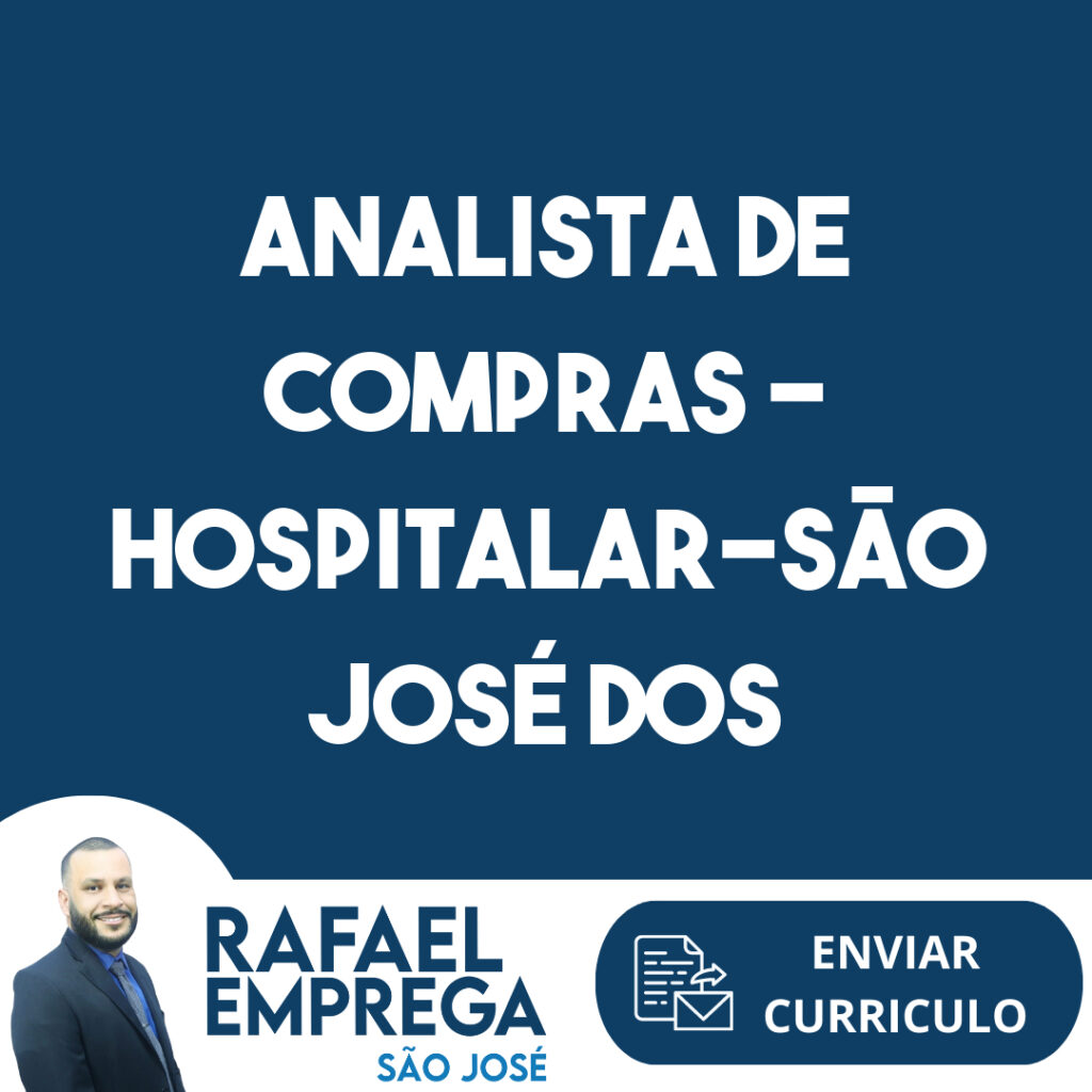 Analista De Compras - Hospitalar-São José Dos Campos - Sp 1