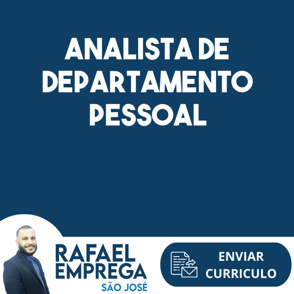 Analista De Departamento Pessoal-São José Dos Campos - Sp 1