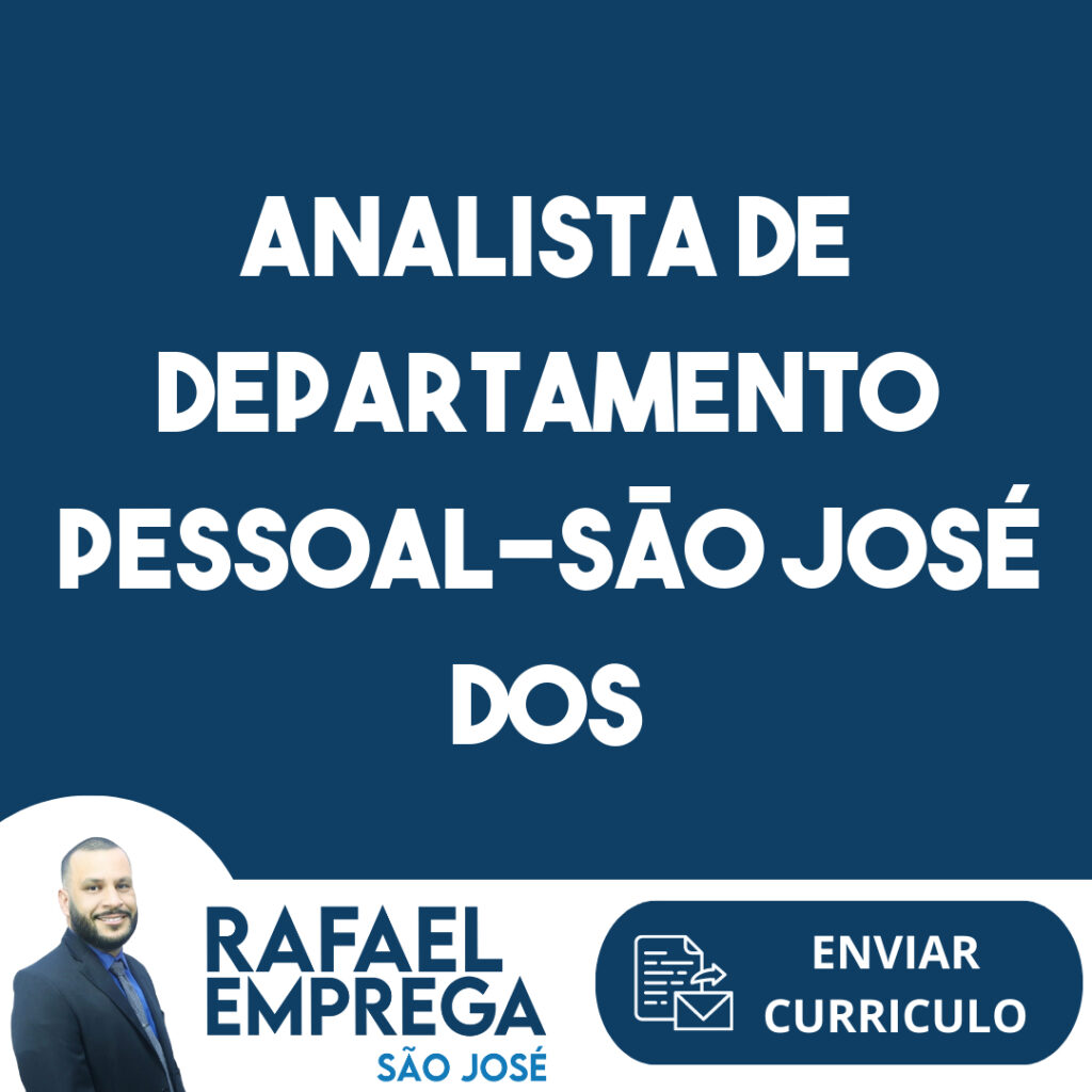 Analista De Departamento Pessoal-São José Dos Campos - Sp 1