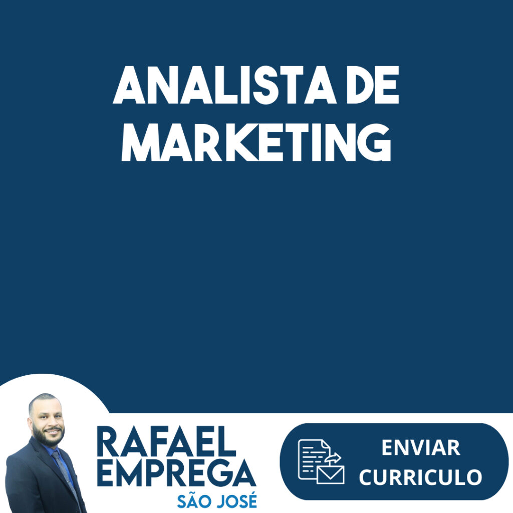 Analista De Marketing-São José Dos Campos - Sp 1