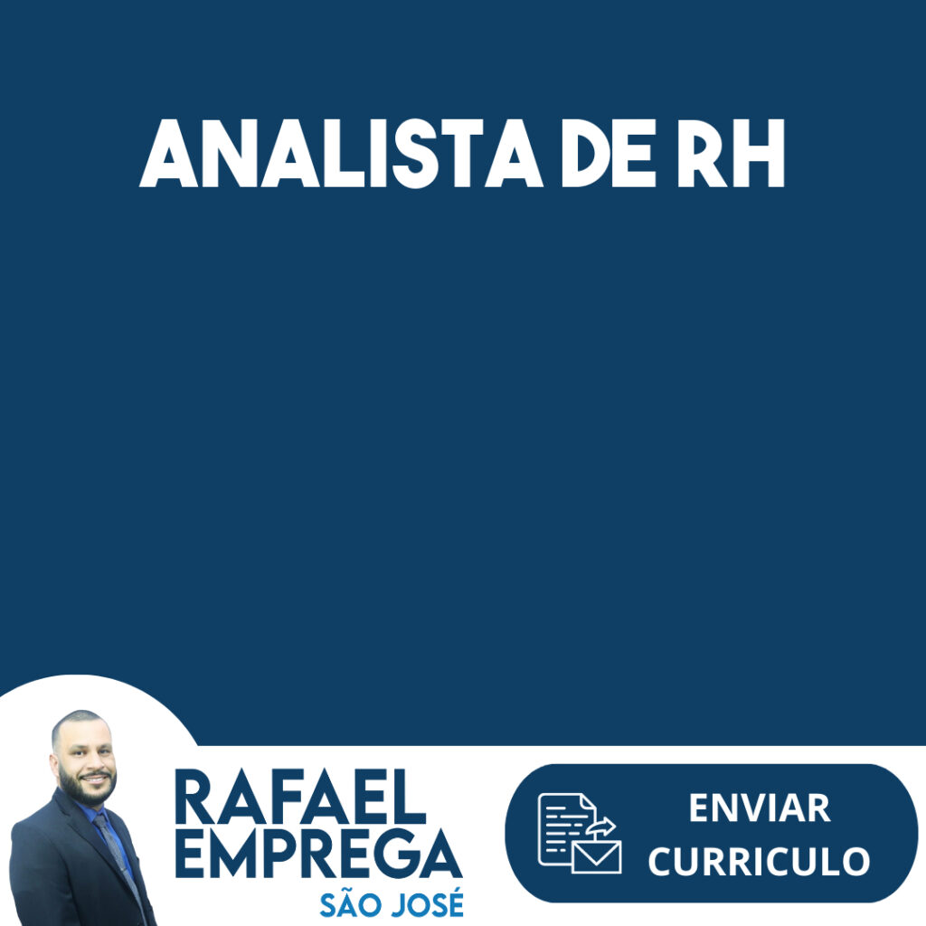 Analista De Rh-Jacarei - Sp 1