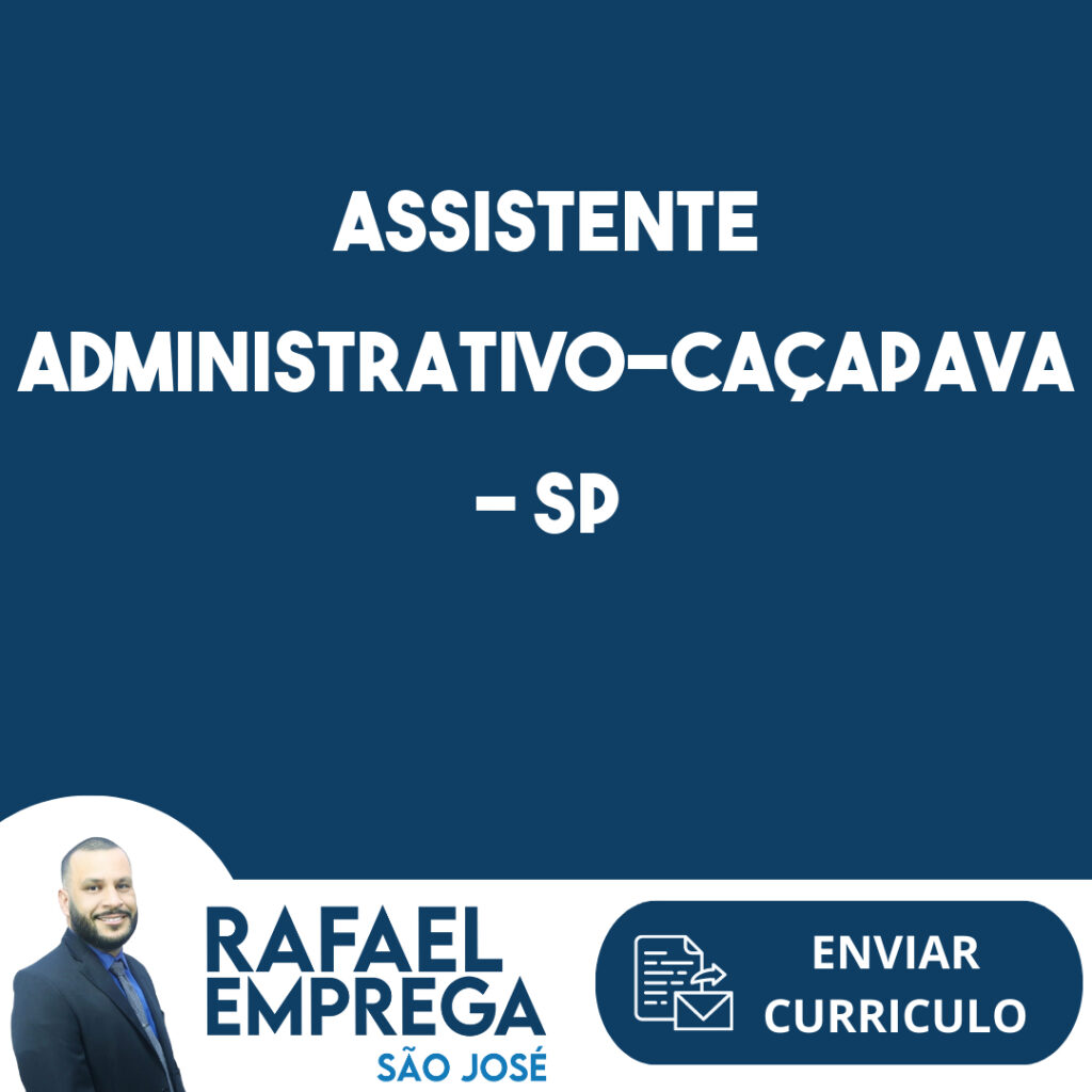 Assistente Administrativo-Caçapava - Sp 1