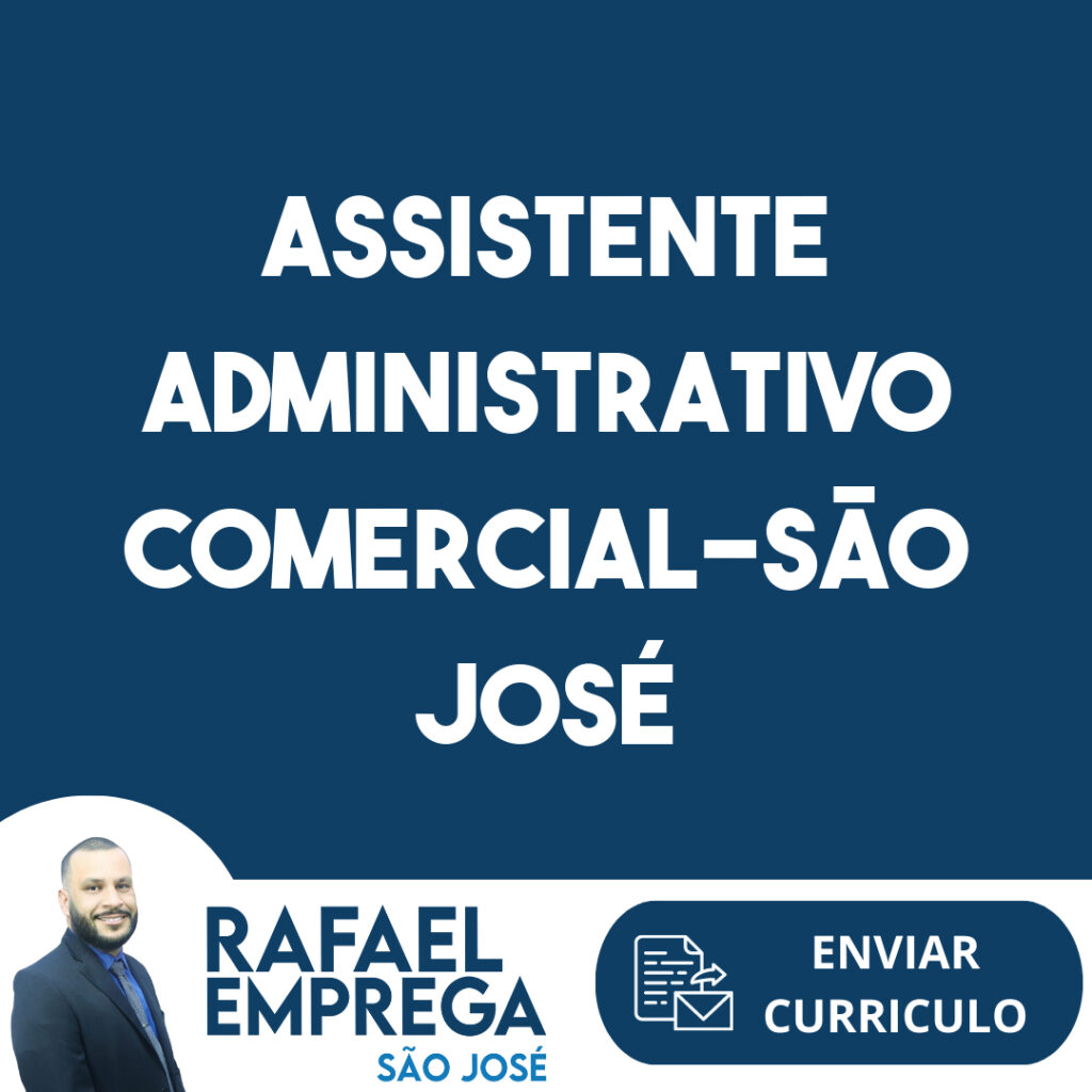 Assistente Administrativo Comercial-São José Dos Campos - Sp 1