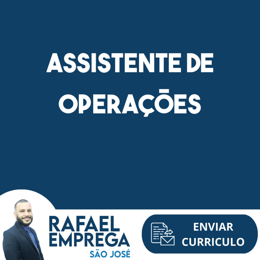 Assistente De Operações-Jacarei - Sp 1