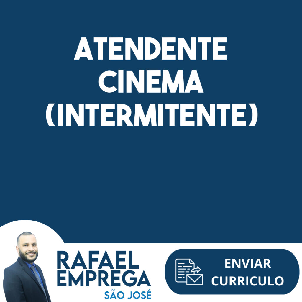 Atendente Cinema (Intermitente)-São José Dos Campos - Sp 1