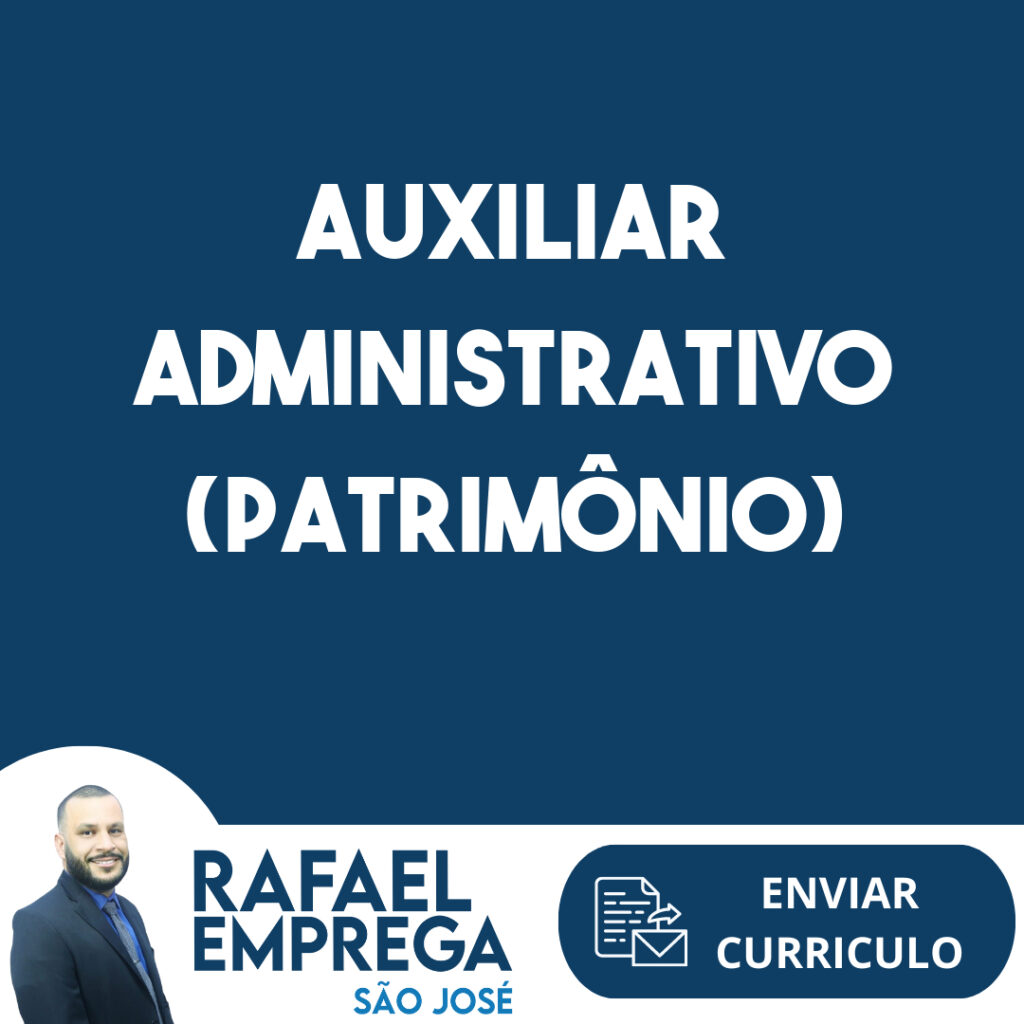 Auxiliar Administrativo (Patrimônio)-São José Dos Campos - Sp 1