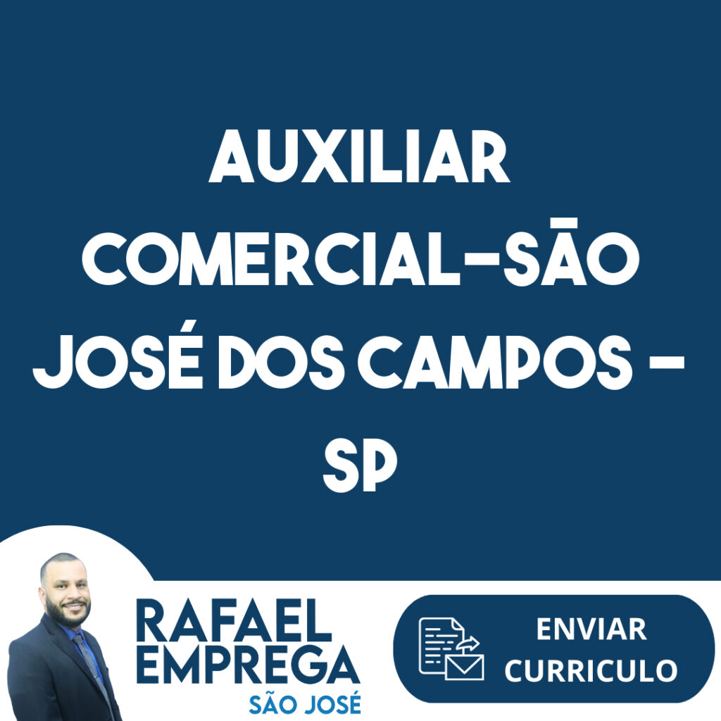 Auxiliar Comercial-São José Dos Campos - Sp 1