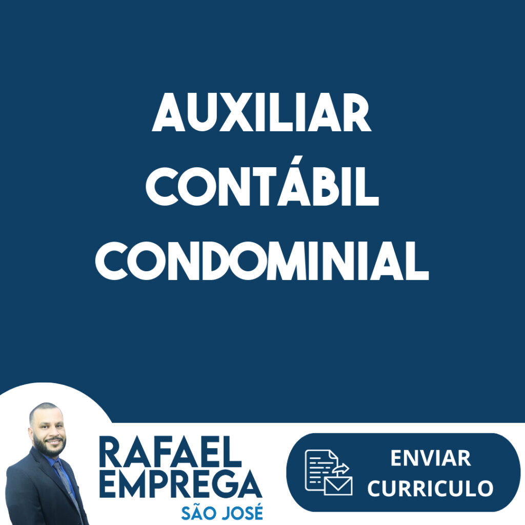 Auxiliar Contábil Condominial-São José Dos Campos - Sp 1