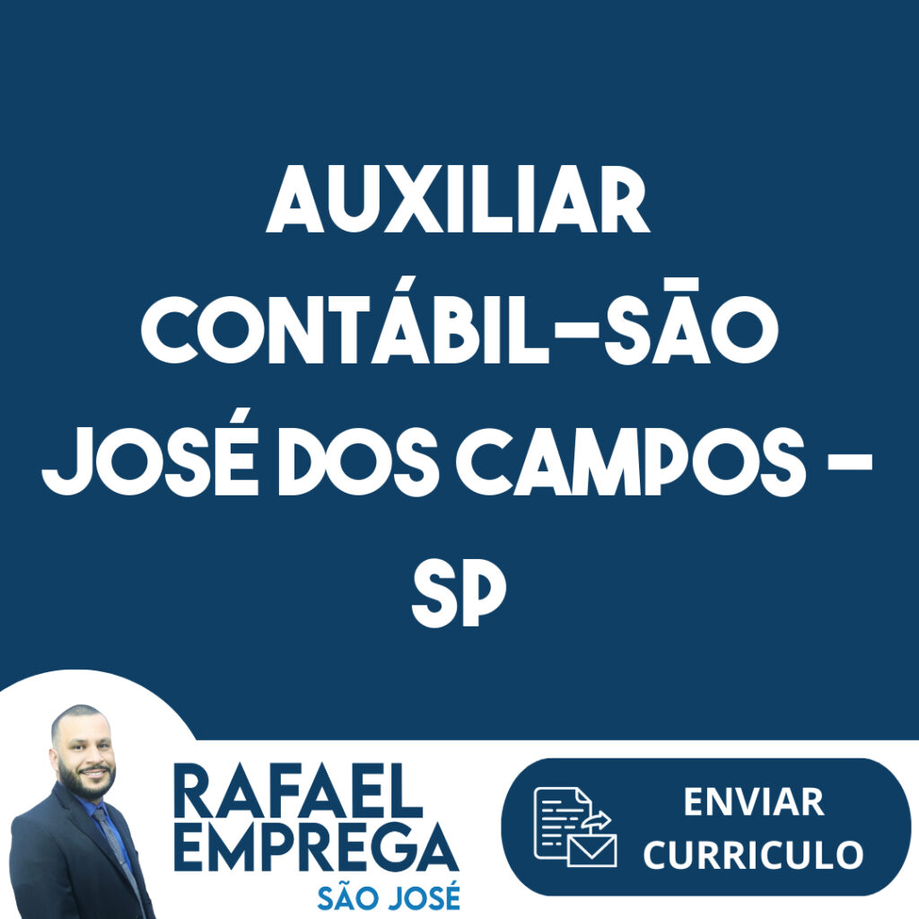 Auxiliar Contábil-São José Dos Campos - Sp 1