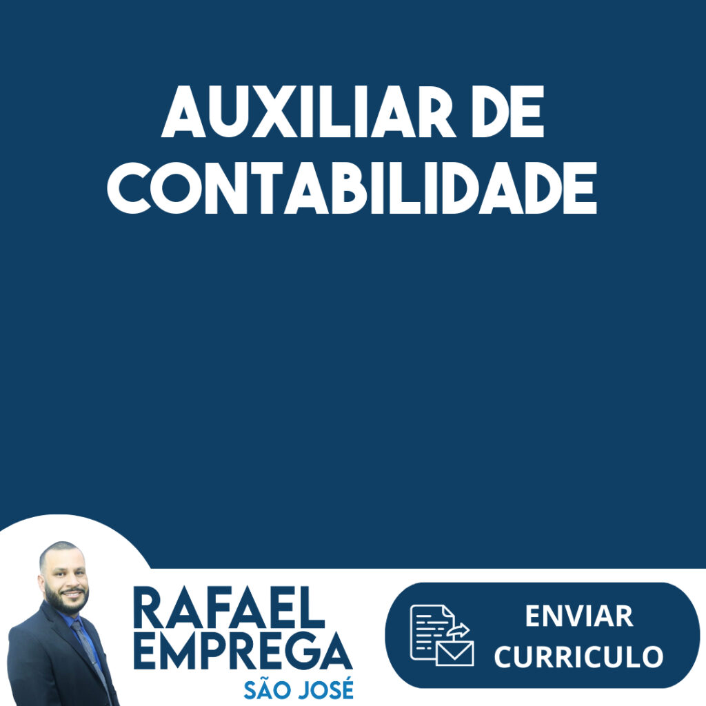 Auxiliar De Contabilidade -Jacarei - Sp 1