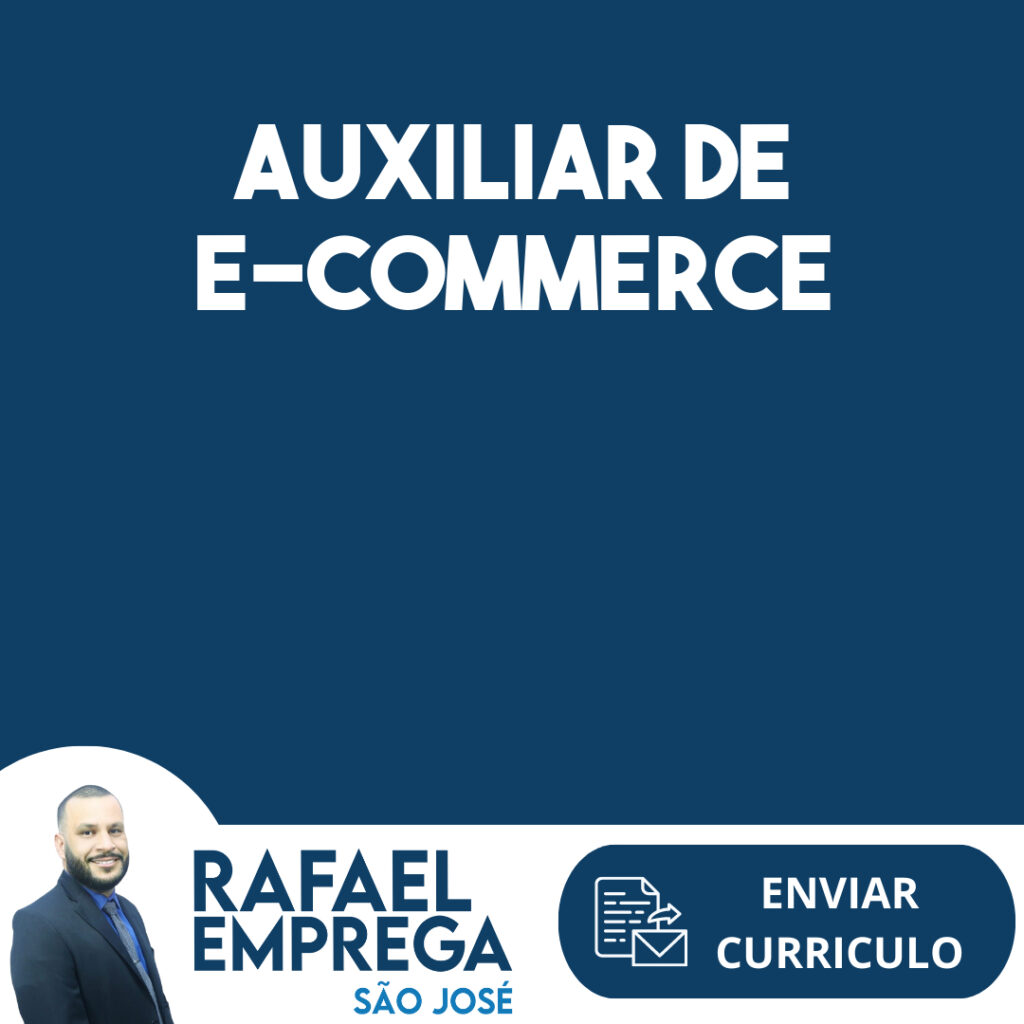 Auxiliar De E-Commerce-São José Dos Campos - Sp 1