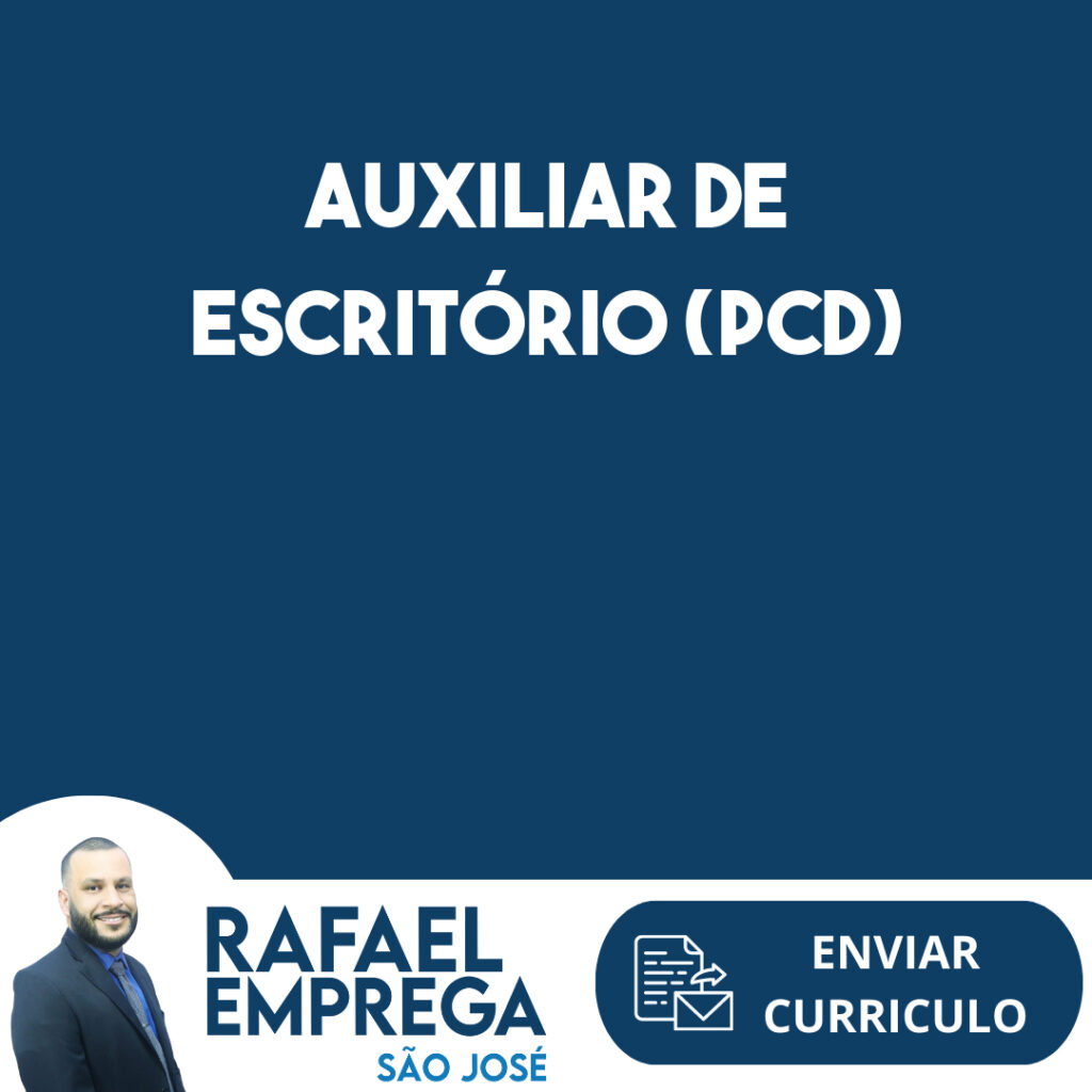 Auxiliar De Escritório (Pcd)-São José Dos Campos - Sp 1