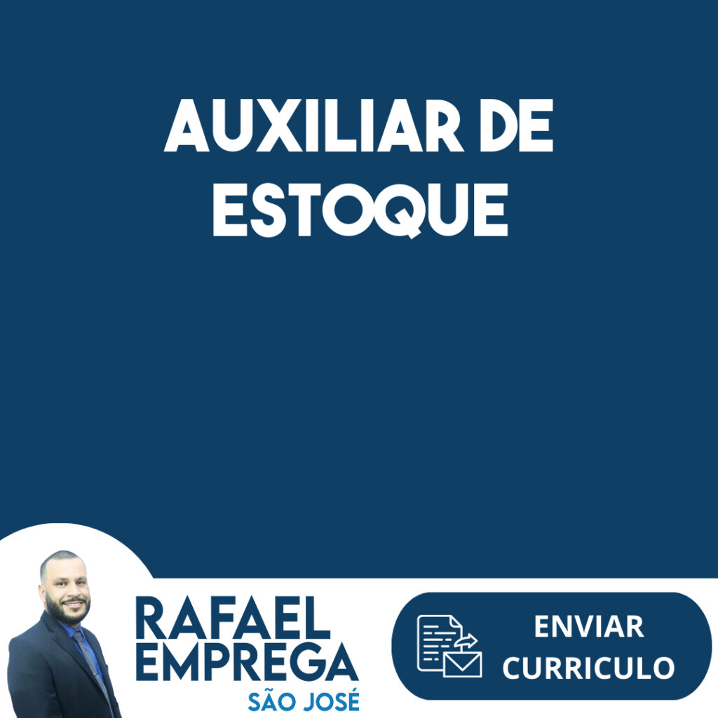 Auxiliar De Estoque-São José Dos Campos - Sp 1