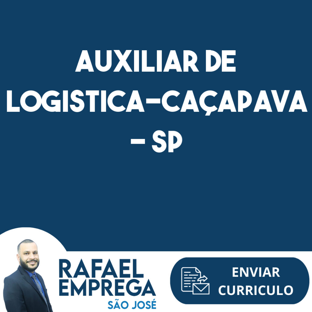 Auxiliar De Logistica-Caçapava - Sp 1