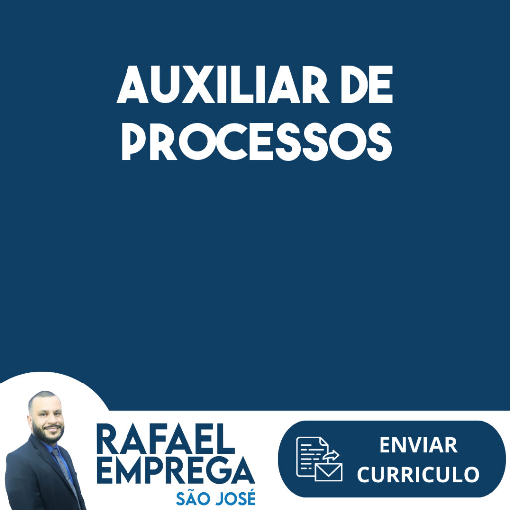 Auxiliar De Processos-São José Dos Campos - Sp 1