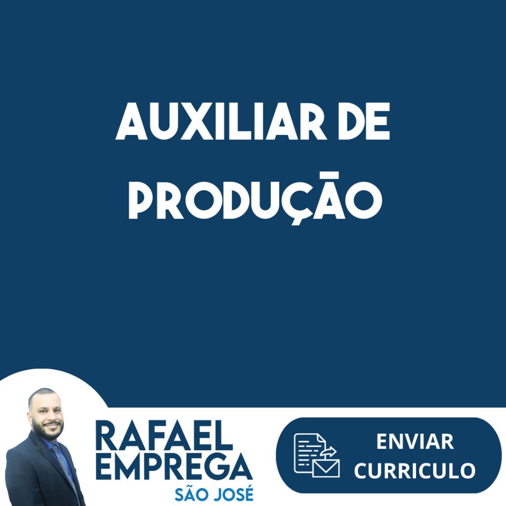 Auxiliar De Produção-Caçapava - Sp 1