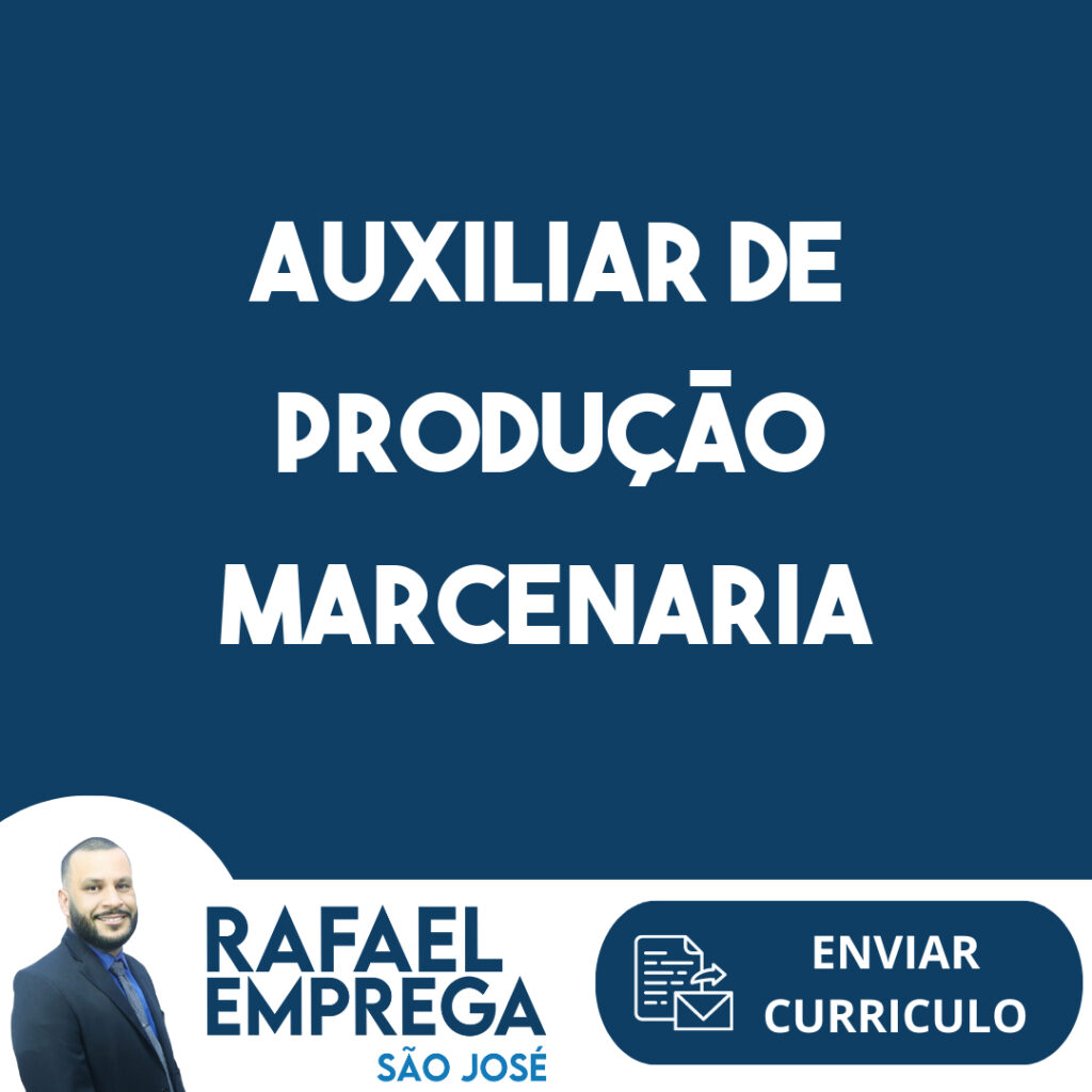 Auxiliar De Produção Marcenaria -Jacarei - Sp 1