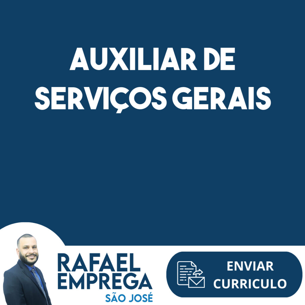 Auxiliar De Serviços Gerais-São José Dos Campos - Sp 1