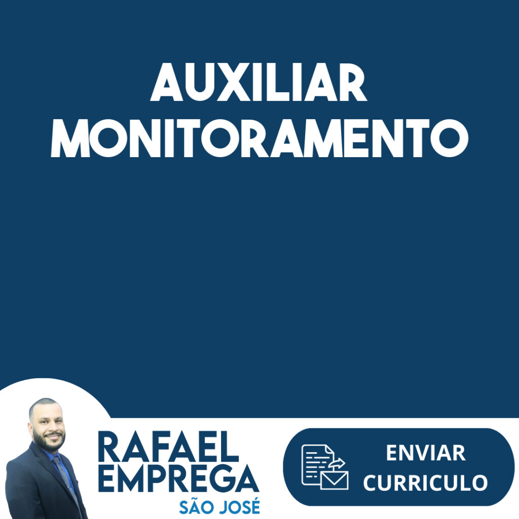 Auxiliar Monitoramento-São José Dos Campos - Sp 1