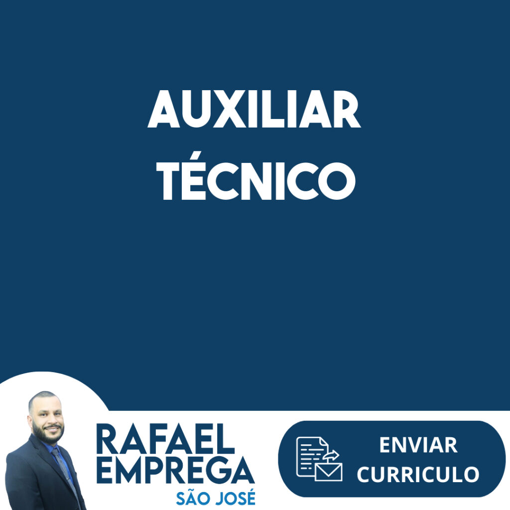 Auxiliar Técnico-Jacarei - Sp 1