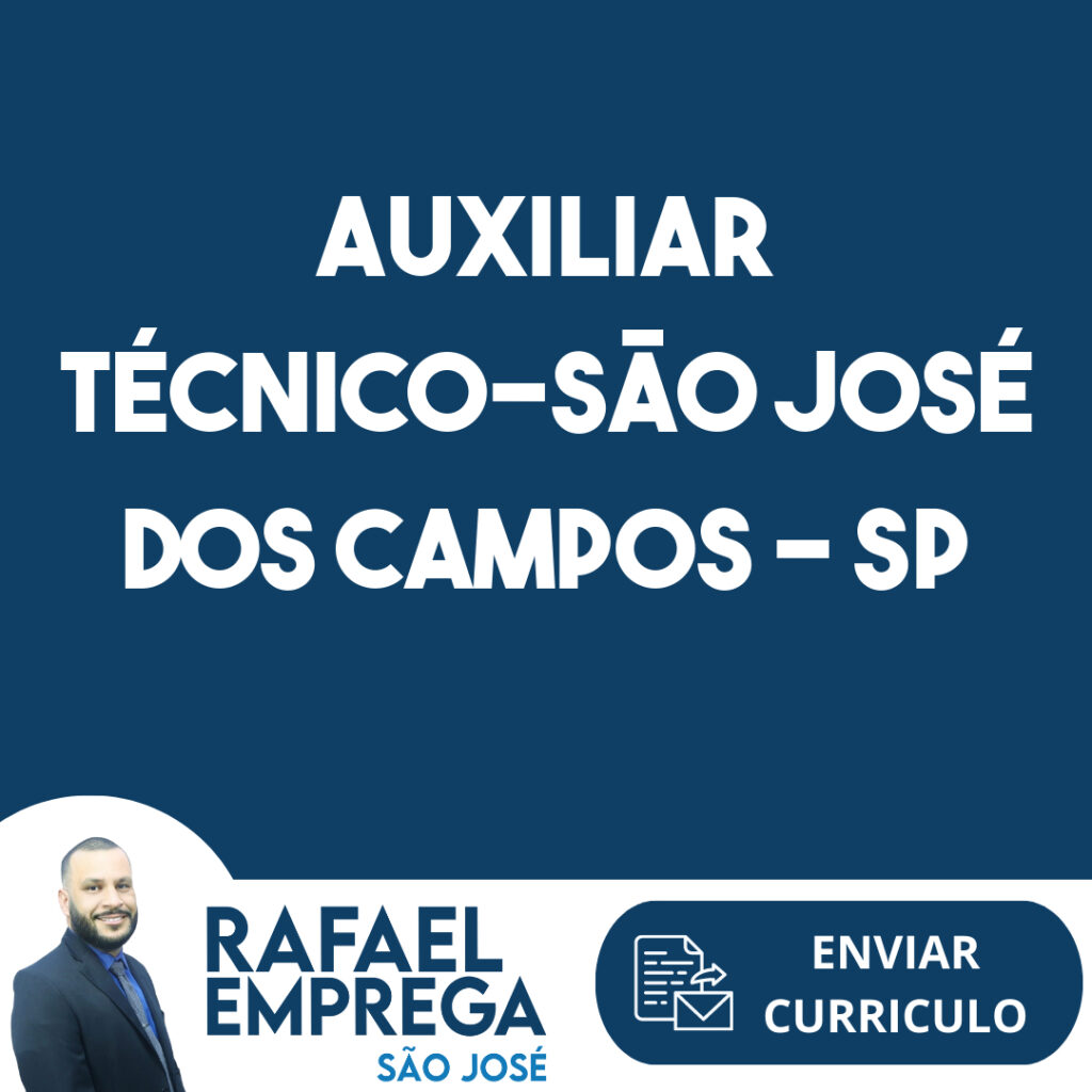 Auxiliar Técnico-São José Dos Campos - Sp 1