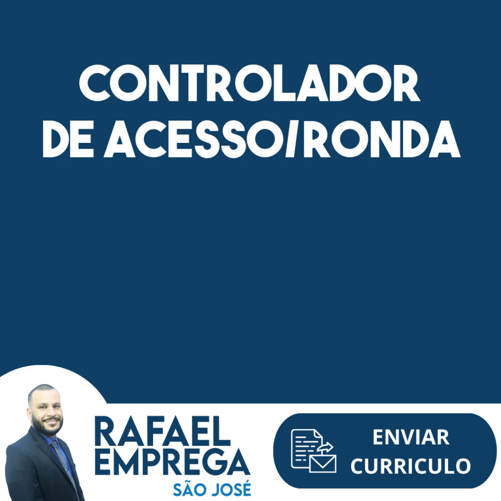 Controlador De Acesso/Ronda-São José Dos Campos - Sp 1