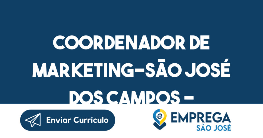 Coordenador De Marketing-São José Dos Campos - Sp 1