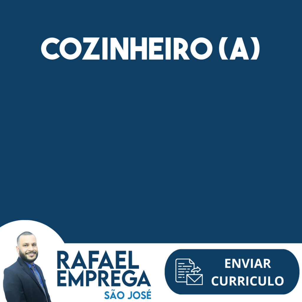 Cozinheiro (A)-São José Dos Campos - Sp 1