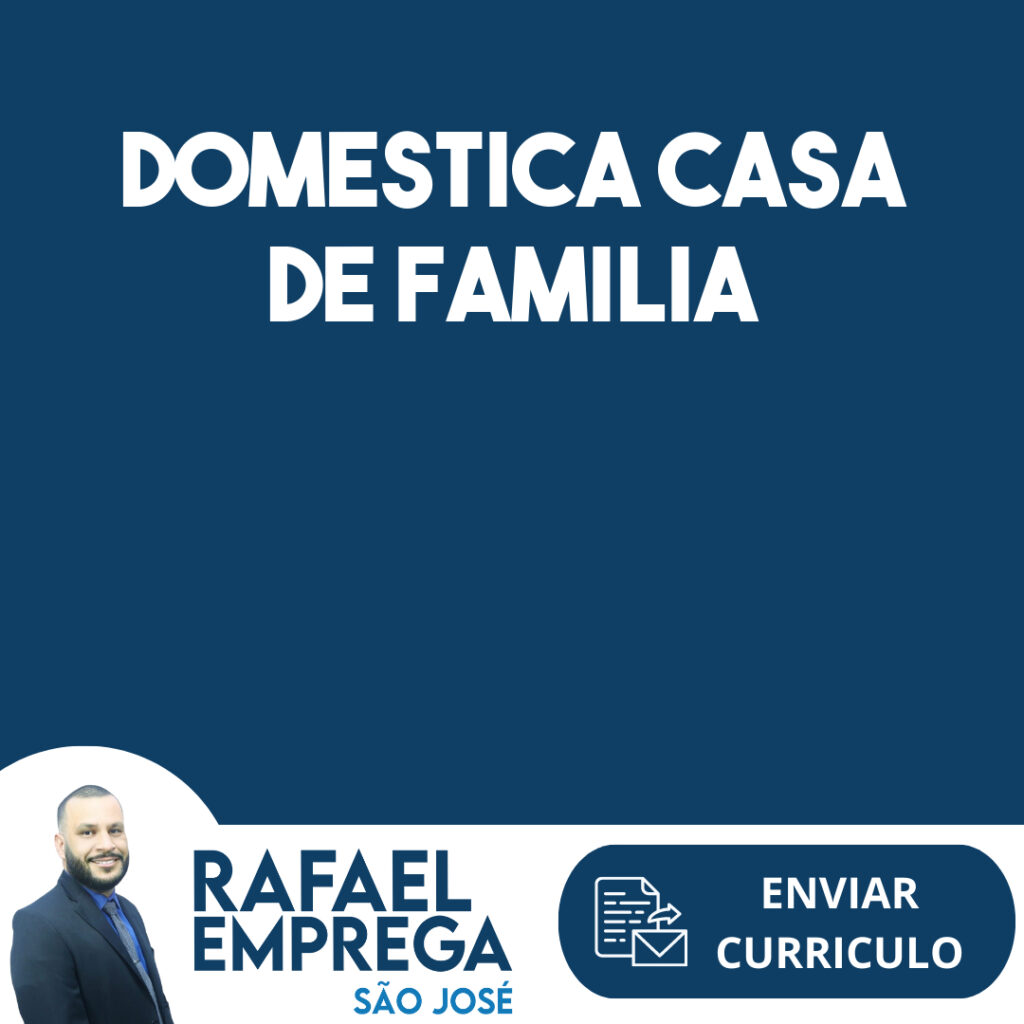 Domestica Casa De Familia-São José Dos Campos - Sp 1