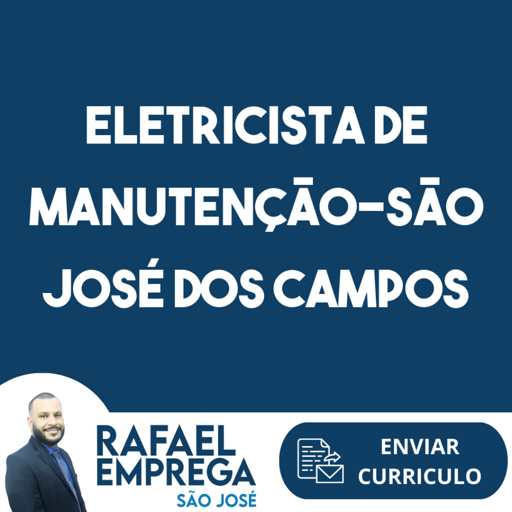 Eletricista De Manutenção-São José Dos Campos - Sp 1