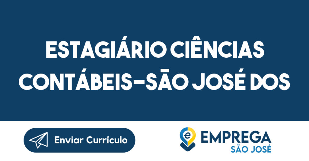 Estagiário Ciências Contábeis-São José Dos Campos - Sp 1