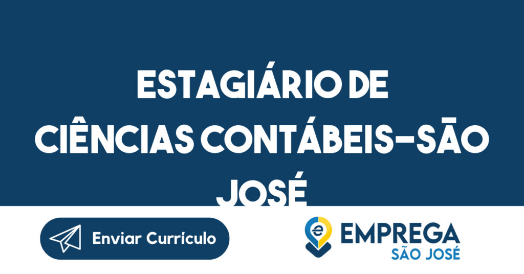 Estagiário De Ciências Contábeis-São José Dos Campos - Sp 1