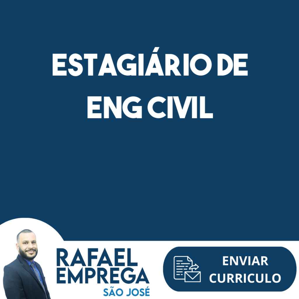 Estagiário De Eng Civil-São José Dos Campos - Sp 1