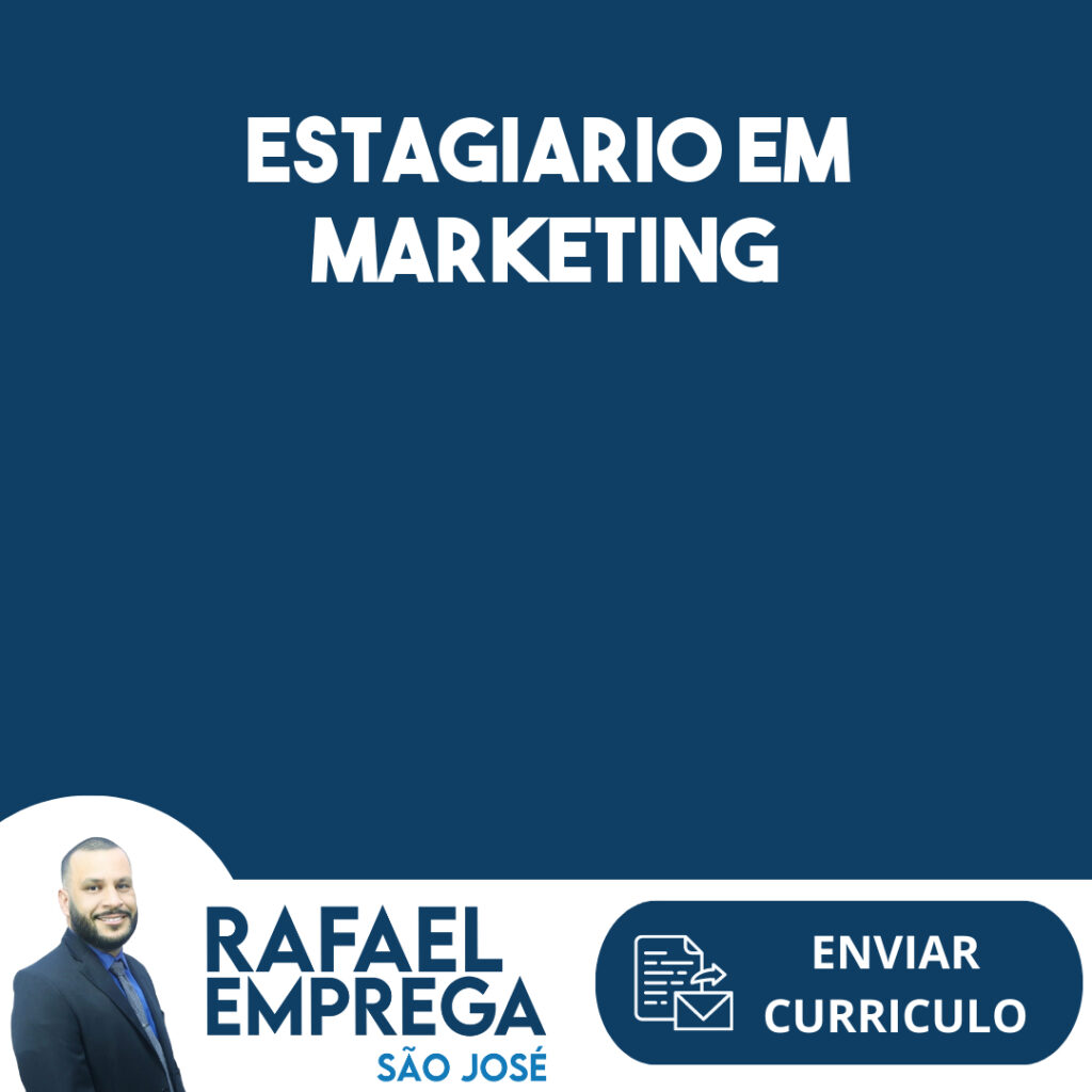 Estagiario Em Marketing-São José Dos Campos - Sp 1