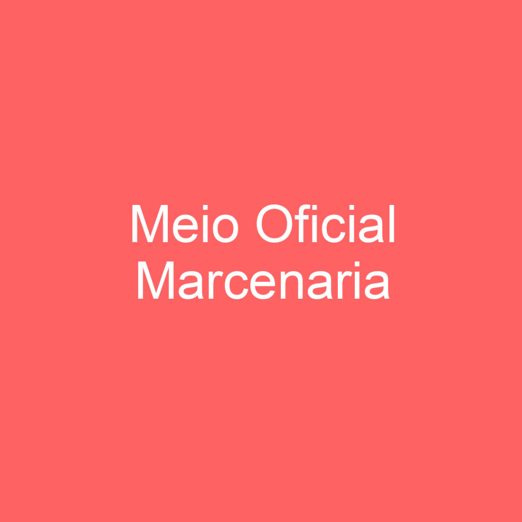 Meio Oficial Marcenaria 1