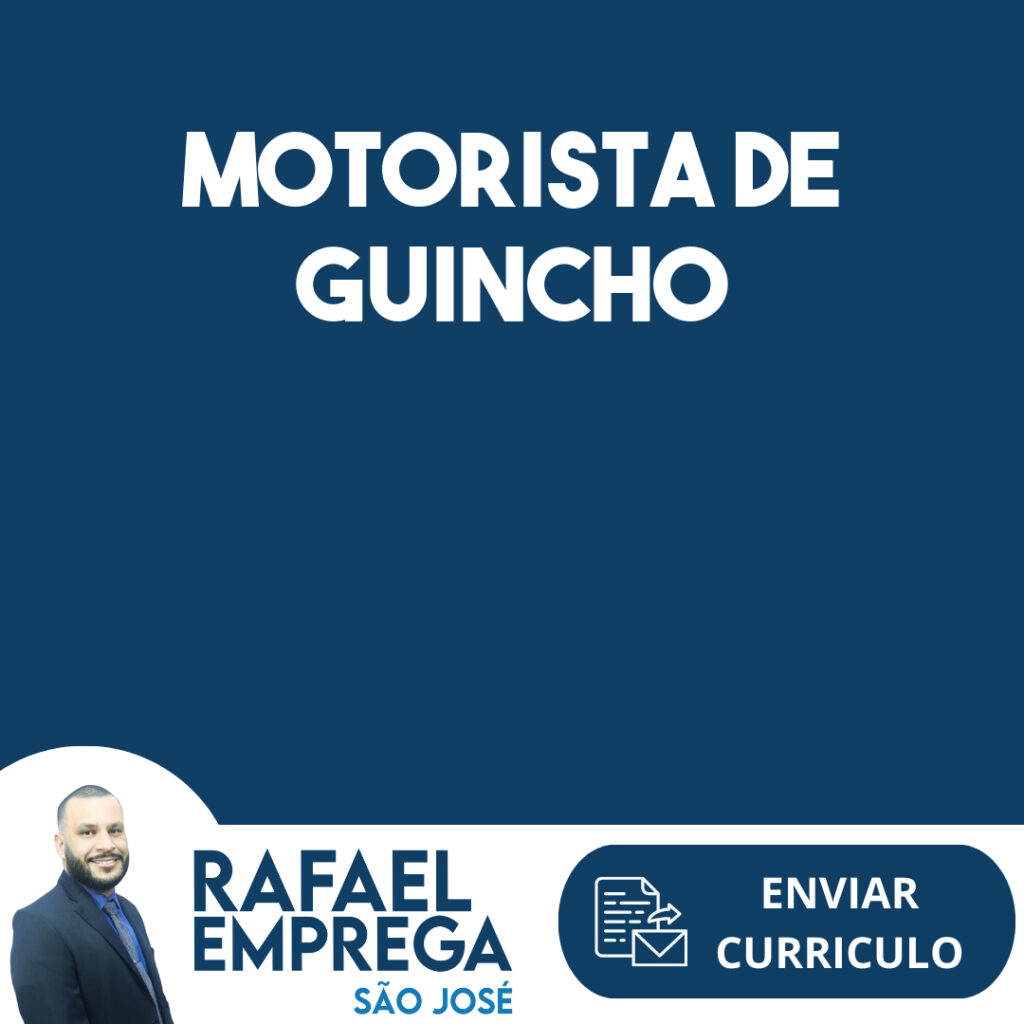 Motorista De Guincho-Jacarei - Sp 1