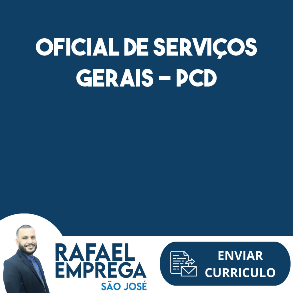 Oficial De Serviços Gerais - Pcd-São José Dos Campos - Sp 1