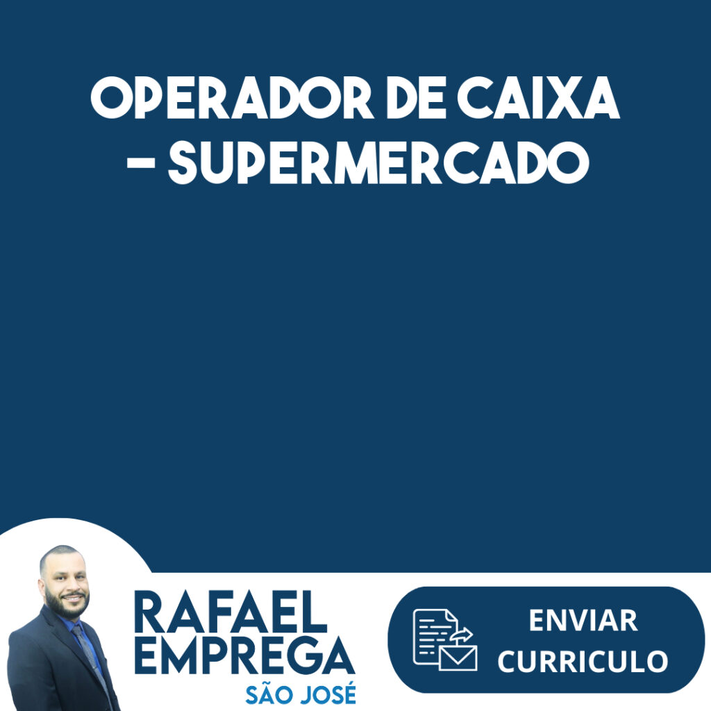 Operador De Caixa - Supermercado-São José Dos Campos - Sp 1