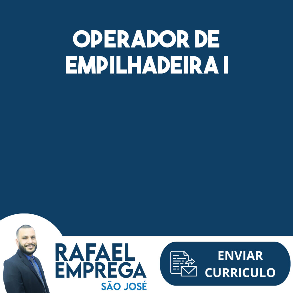 Operador De Empilhadeira I-Jacarei - Sp 1