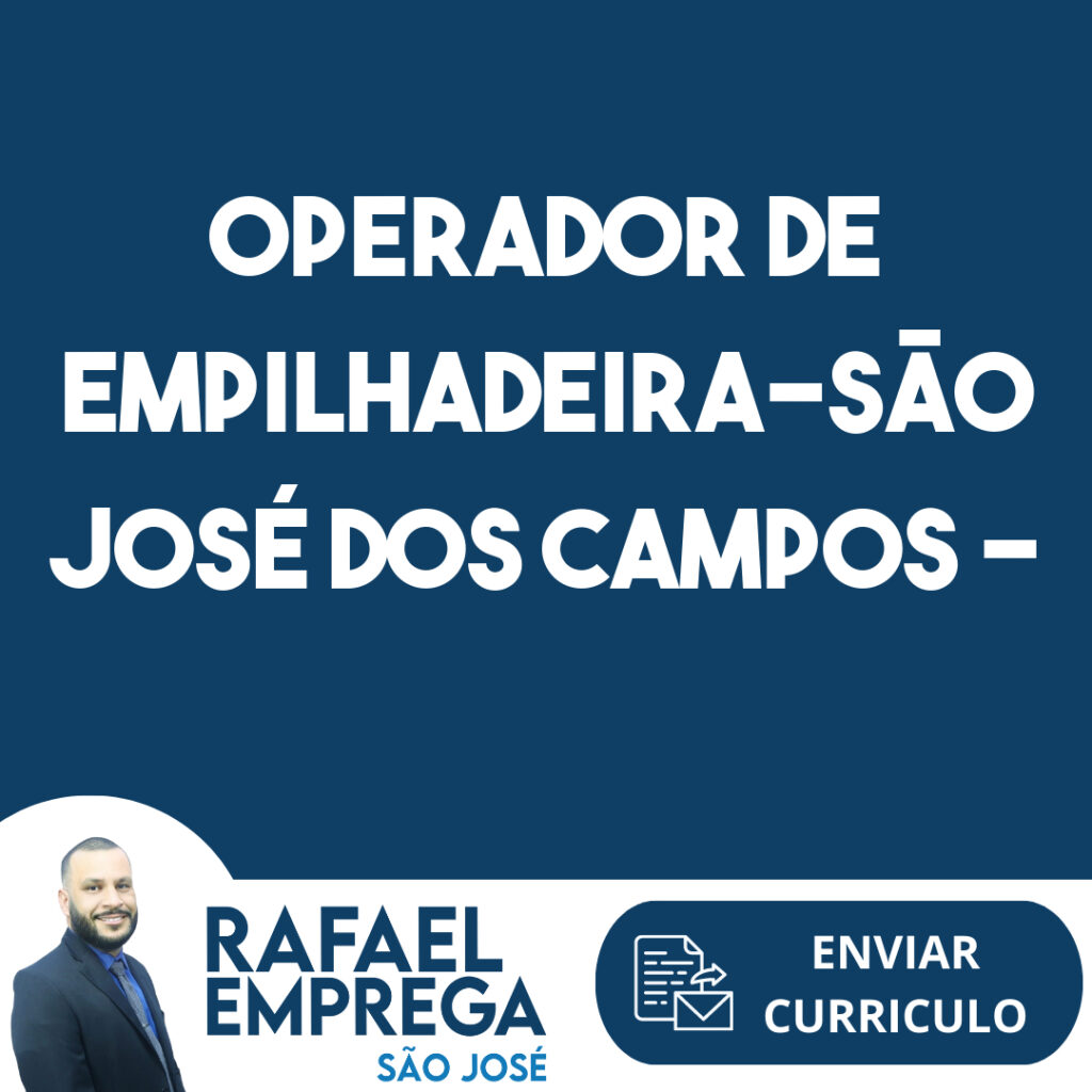 Operador De Empilhadeira-São José Dos Campos - Sp 1