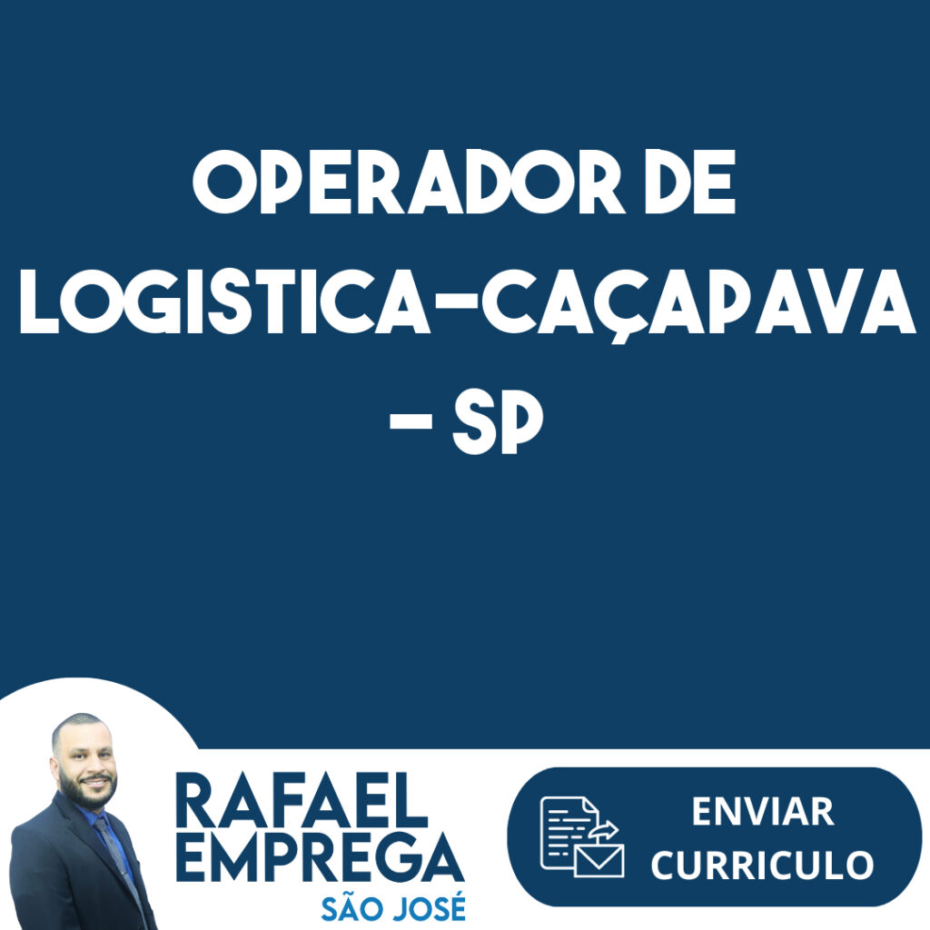 Operador De Logistica-Caçapava - Sp 1