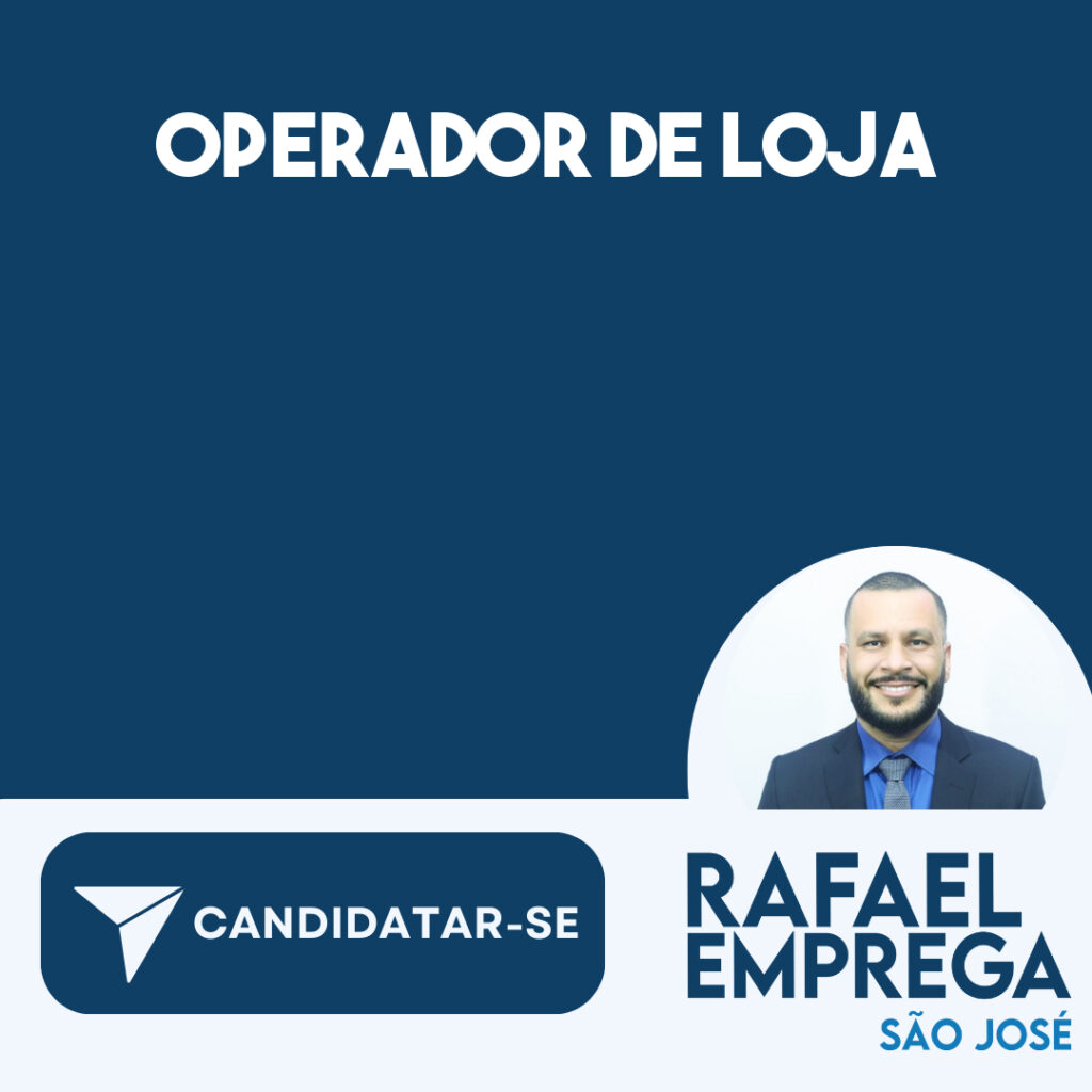 Operador De Loja-São José Dos Campos - Sp 1