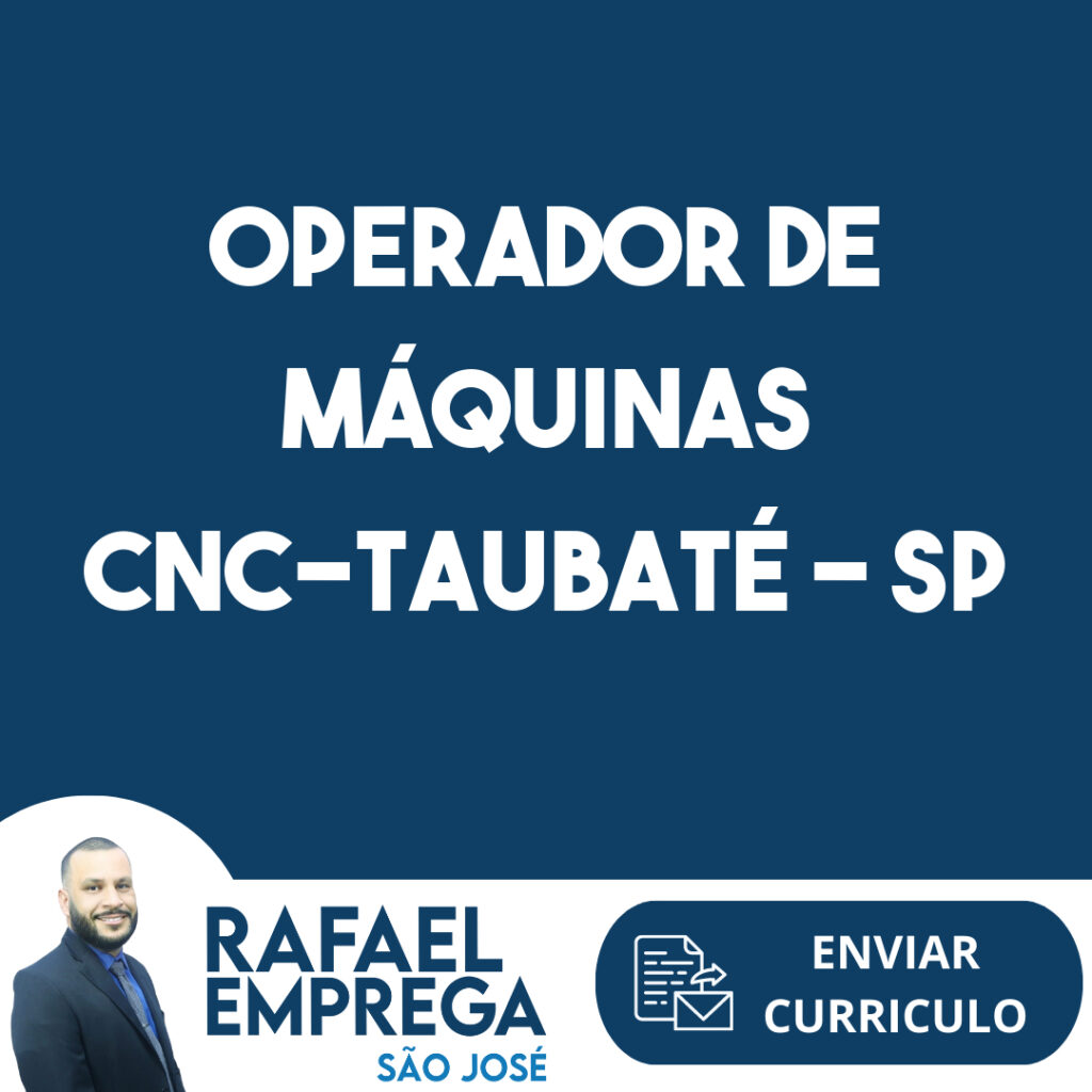 Operador De Máquinas Cnc-Taubaté - Sp 1