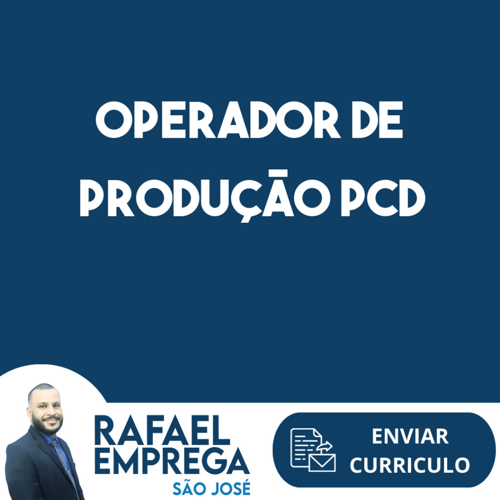 Operador De Produção Pcd-São José Dos Campos - Sp 1