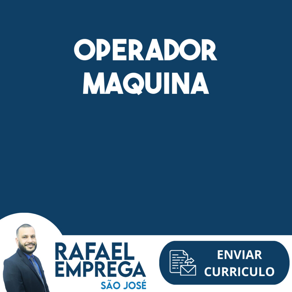 Operador Maquina-Jacarei - Sp 1